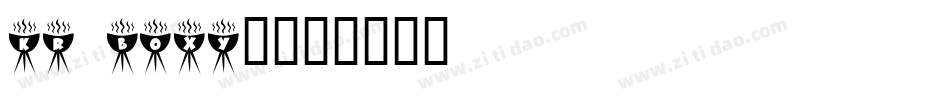 KR Boxy2字体转换